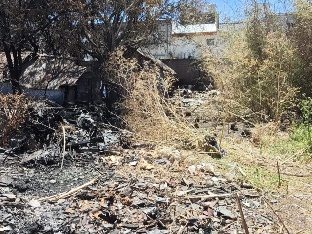 Realizaron una limpieza en una vivienda que se incendi� d�as atr�s